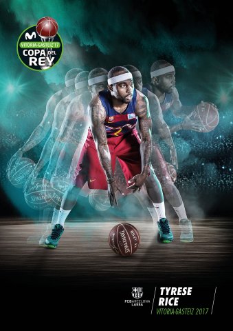 2017 COPA DEL REY LOGO 007 TYRESE RICE